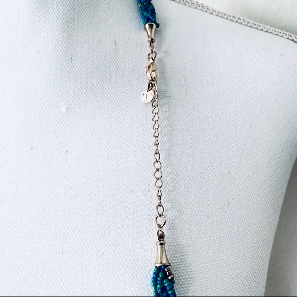 TALBOTS BRAIDED BEADS NECKLACE - Picture 5 of 10